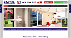 Desktop Screenshot of dynal.cz